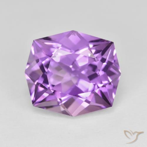 5.33ct 天然 鸢尾紫 紫水晶, 花式切割, VVS