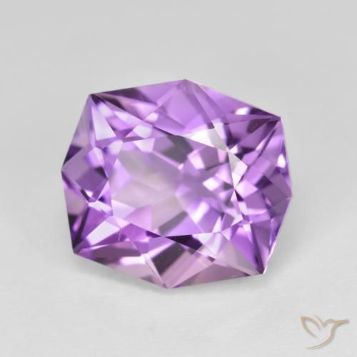 5.33克拉天然紫水晶，花式切割，VVS
