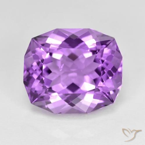6.92ct 天然 紫色紫罗兰色 紫水晶, 花式切割, VVS-VS