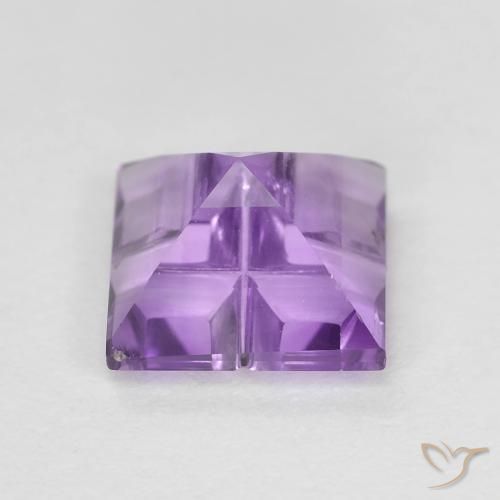 1.54克拉天然紫水晶，正方形，VVS-VS