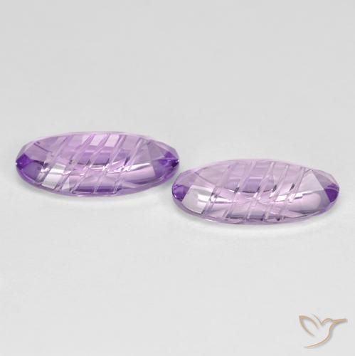 3.58克拉天然紫水晶，椭圆形，VVS-VS