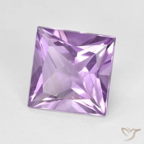 2.15克拉天然紫水晶，正方形，VS
