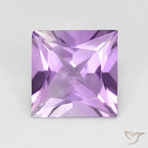 2.14克拉天然紫水晶，正方形，VS