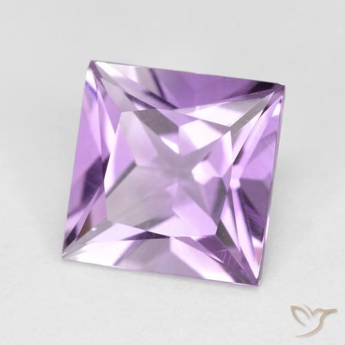 2.14克拉天然紫水晶，正方形，VS