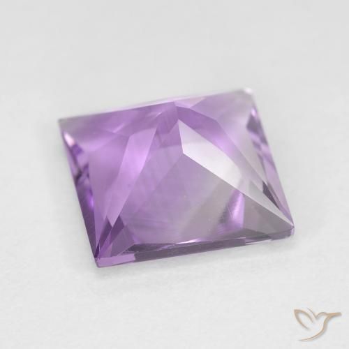 2.14克拉天然紫水晶，正方形，VS