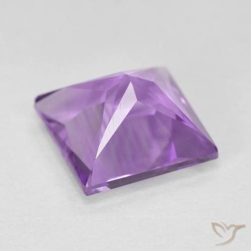 2.19克拉天然紫水晶，正方形，VS
