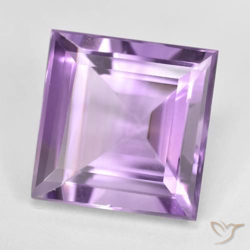 9.61克拉天然紫水晶，正方形，VVS-VS
