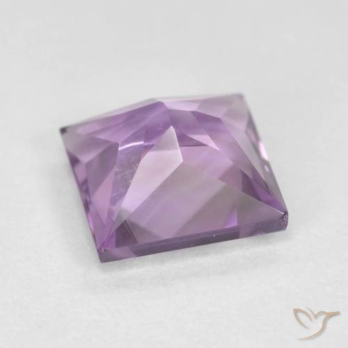 1.59克拉天然紫水晶，正方形，VVS-VS