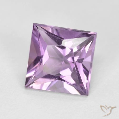 1.96克拉天然紫水晶，正方形，VVS-VS