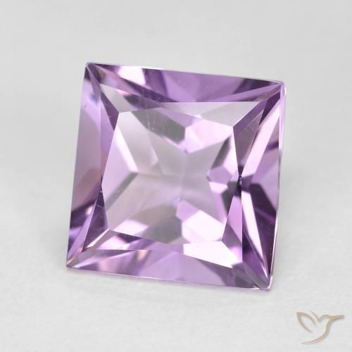 2.27ct 天然 中浅紫紫色 紫水晶, 正方形, VVS-VS