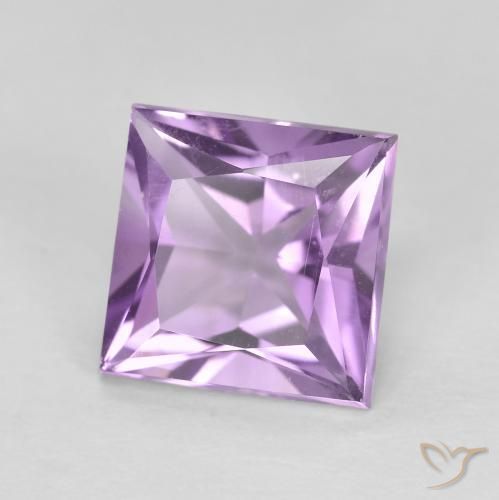 1.92克拉天然紫水晶，正方形，VVS-VS