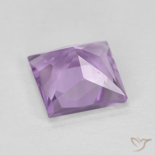 1.92克拉天然紫水晶，正方形，VVS-VS