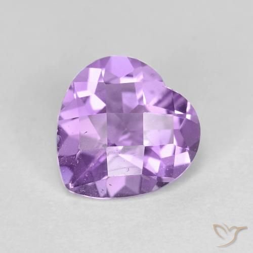 1.54ct 天然 鸢尾紫 紫水晶, 心形, VS