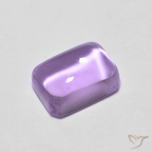 1.26克拉天然紫水晶，八边形，透明
