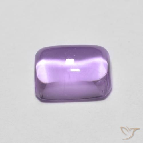 1.26克拉天然紫水晶，八边形，透明