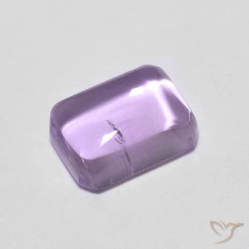 1.26克拉天然紫水晶，八边形，透明