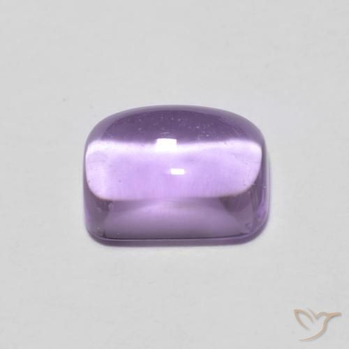 1.25克拉天然紫水晶，八边形，透明