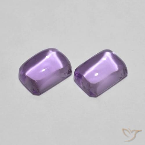 2.24克拉天然紫水晶，八边形，透明