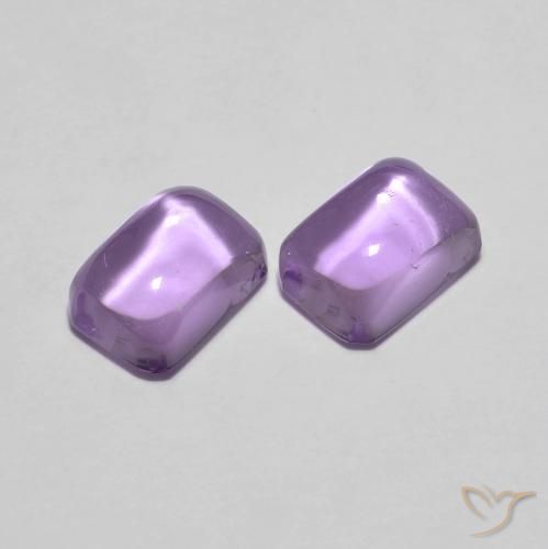 2.52克拉天然紫水晶，八边形，透明