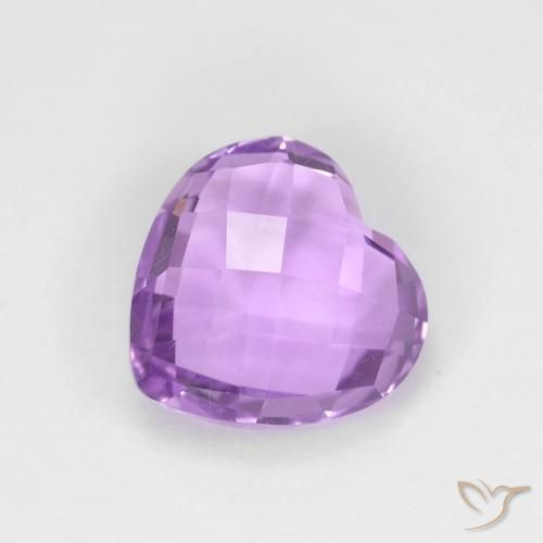 1.87克拉天然紫水晶，心形，VVS
