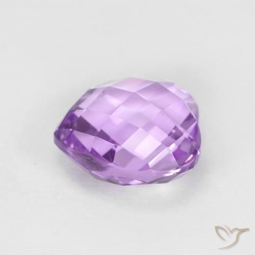 2.11克拉天然紫水晶，心形，VVS