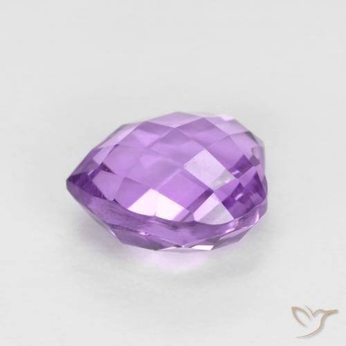 2.06克拉天然紫水晶，心形，VVS