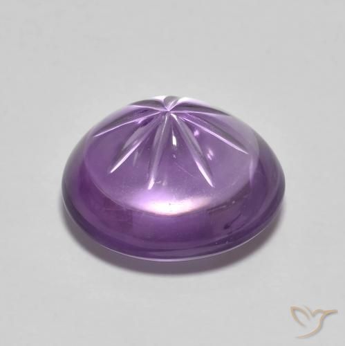 5.55克拉天然紫水晶，椭圆形，透明