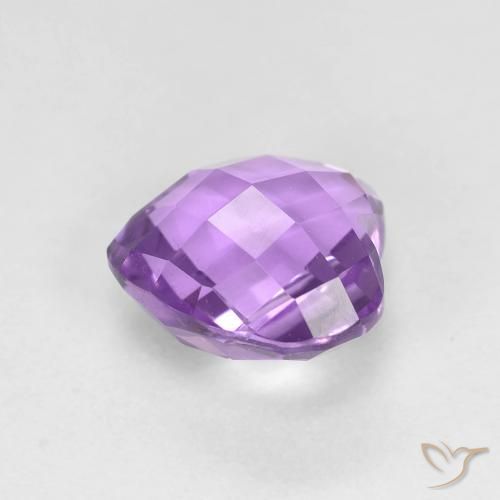 1.96克拉天然紫水晶，心形，VVS