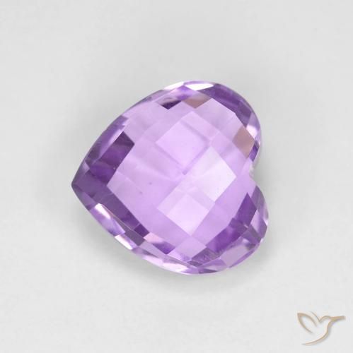 1.95ct 天然 中紫 紫水晶, 心形, VVS