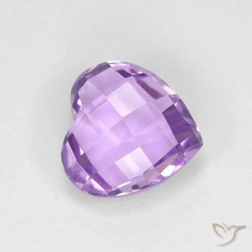 1.95克拉天然紫水晶，心形，VVS