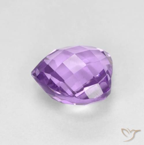 1.93克拉天然紫水晶，心形，VVS