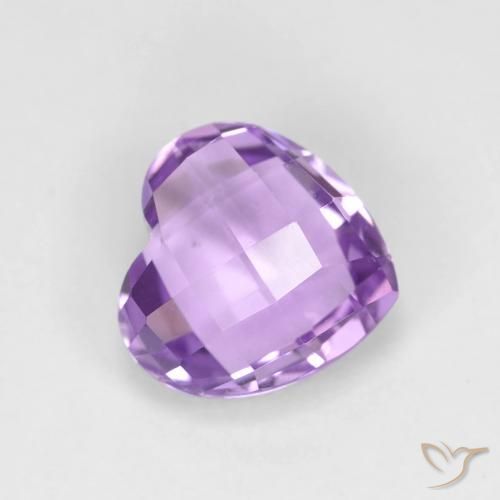 1.84ct 天然 中紫 紫水晶, 心形, VVS
