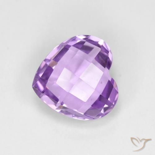 1.84克拉天然紫水晶，心形，VVS