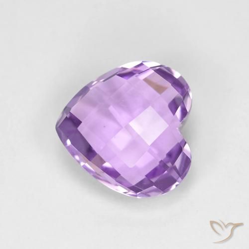 1.87ct 天然 中紫 紫水晶, 心形, VVS
