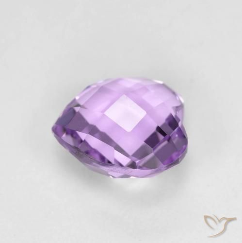 1.87克拉天然紫水晶，心形，VVS
