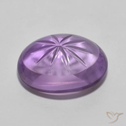 9.42克拉天然紫水晶，椭圆形，透明
