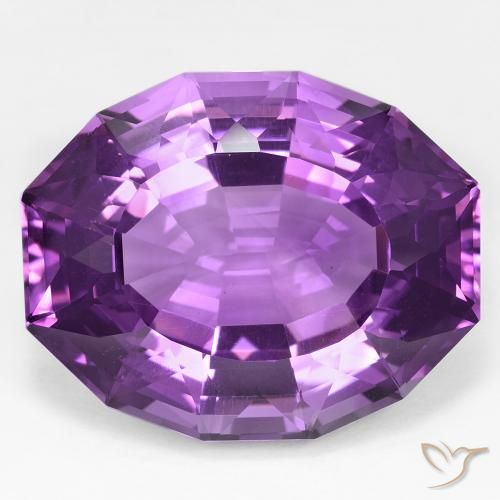 48.51ct 天然 中紫 紫水晶, 花式切割, VVS-VS