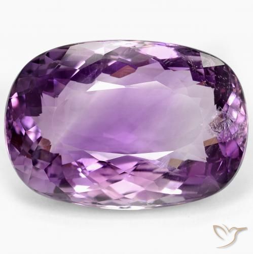 60.06ct 天然 轻中紫 紫水晶, 软垫, VS