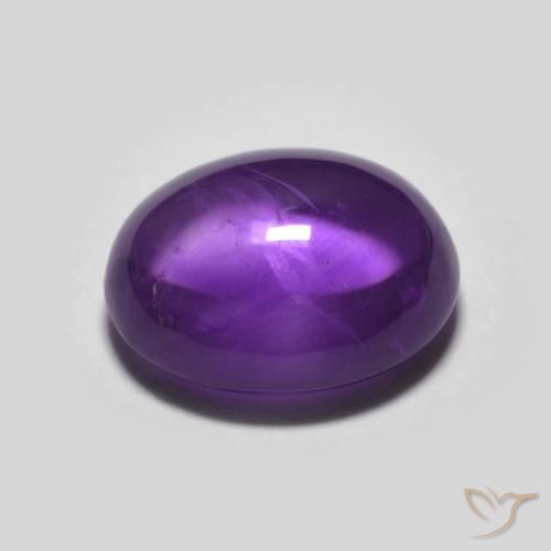 3.61克拉天然紫水晶，椭圆形，透明