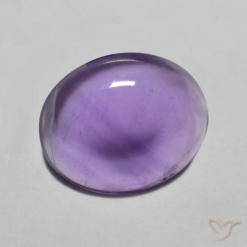 2.82克拉天然紫水晶，椭圆形，透明