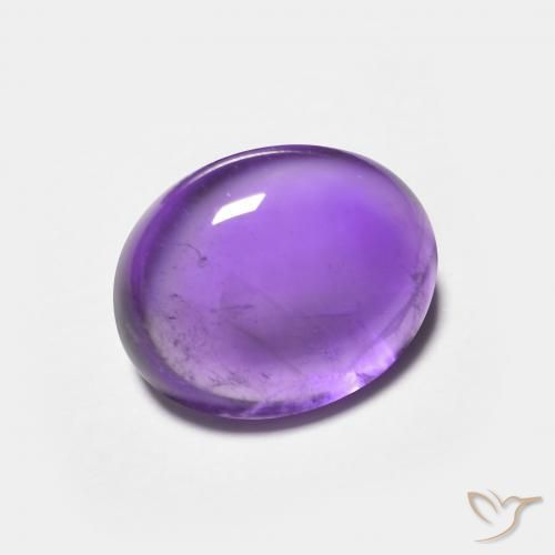 2.82克拉天然紫水晶，椭圆形，透明