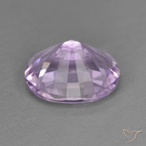 4.38克拉天然紫水晶，椭圆形，VVS