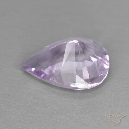 3.36克拉天然紫水晶，梨形，VVS