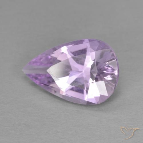 3.27ct 天然 鸢尾紫 紫水晶, 梨形, VVS
