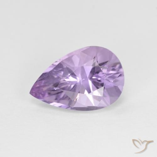2.35克拉天然紫水晶，梨形，VVS