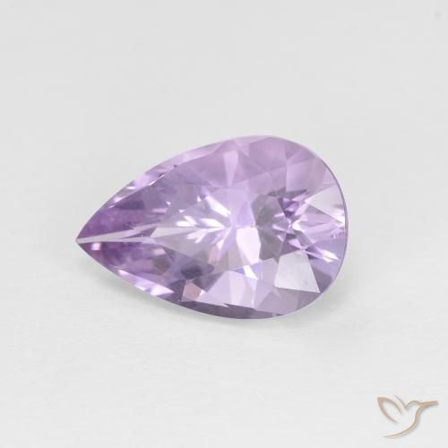 2.35克拉天然紫水晶，梨形，VVS
