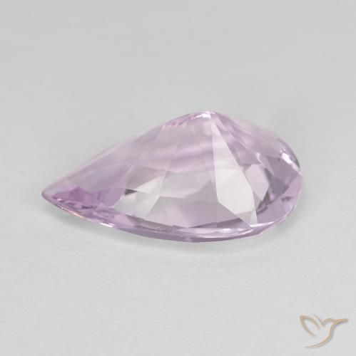 4.15克拉天然紫水晶，梨形，VVS