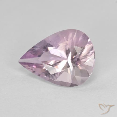 2.64克拉天然紫水晶，梨形，VVS