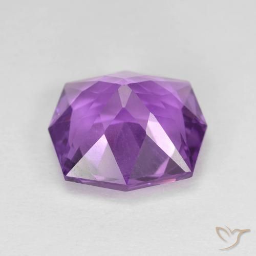 4.27克拉天然紫水晶，花式切割，VVS