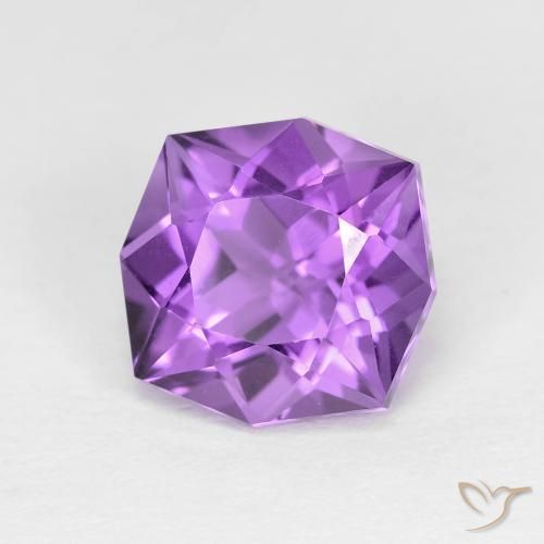 3.01克拉天然紫水晶，花式切割，VVS